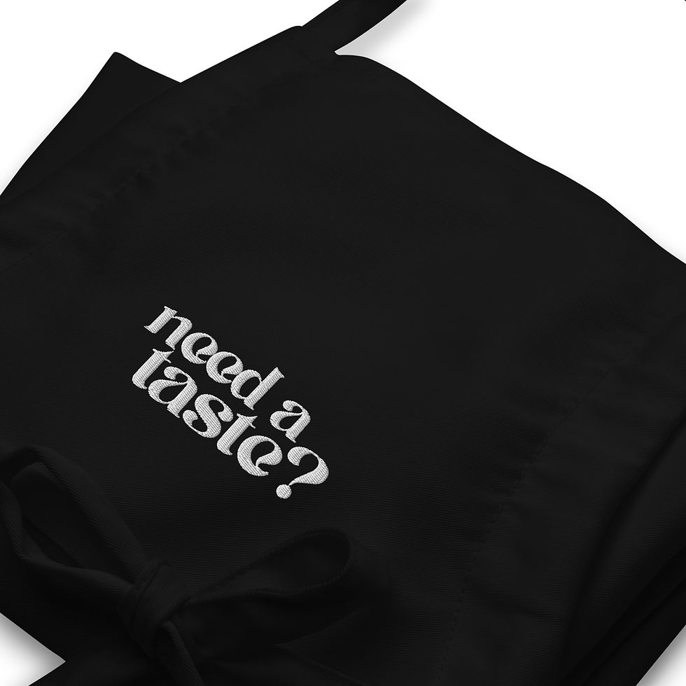 Thumbnail: Need a Taste? - Embroidered Apron
