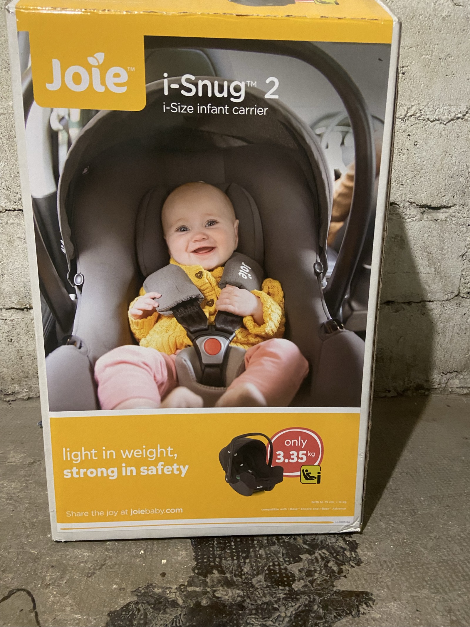 Siège auto cosy Joie i-Snug 2