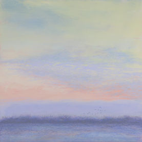 Landscape painting
landscape art
Contemporary art
fine arts
art
painting
modern art
sky
horizon
geese in flight