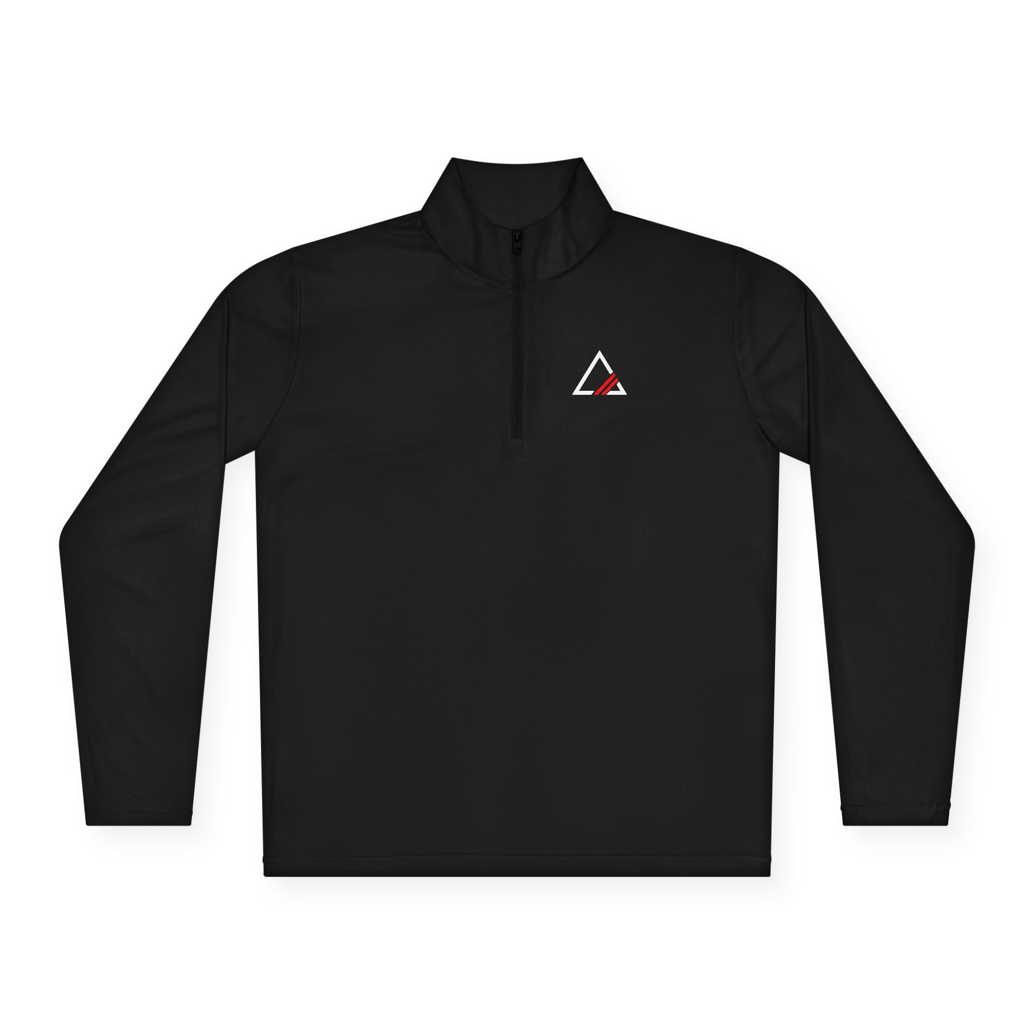 Apex Core Essentials Quarter-Zip Pullover | Black Athletic Training Top