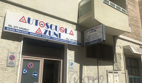 Autoscuola Azuni. Via Porcellana 3/a - Sassari