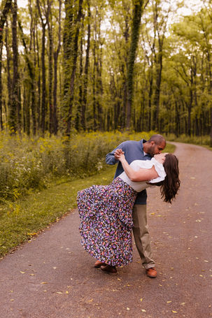 Golden Hour Engagement Photography