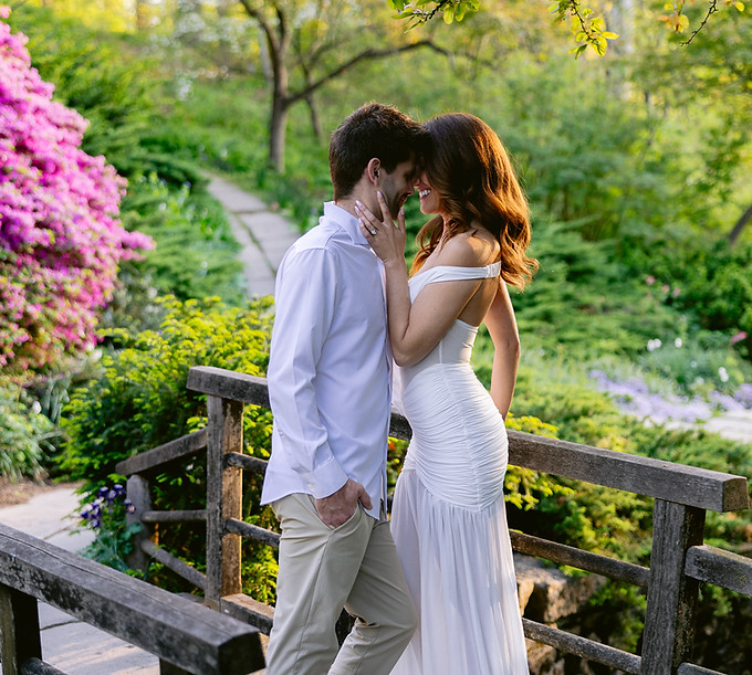 Indianapolis engagement photographer capturing a natural timeless couple portrait