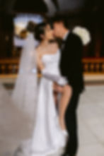 Indiana State House elopement-style portraits in Indianapolis with classic interior details and natural light