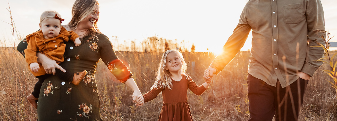 flat fork creek fishers fall family photos