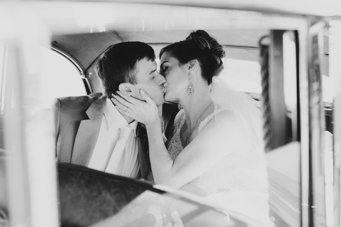 Vintage Hollywood Black and White Indianapolis Wedding Photos