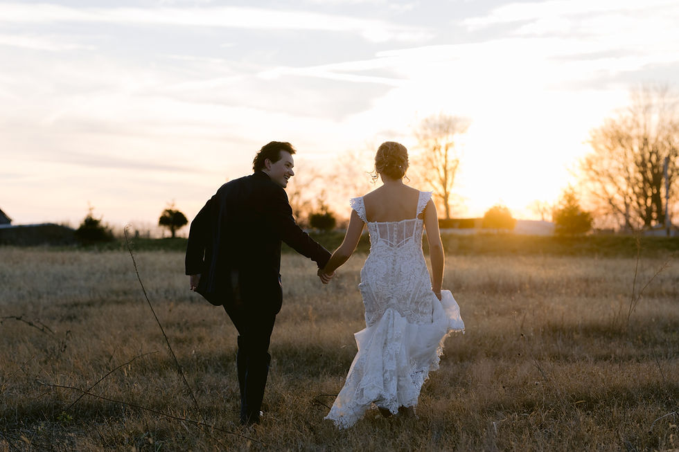 Elegant bridal portrait photographed at a Central Indiana wedding