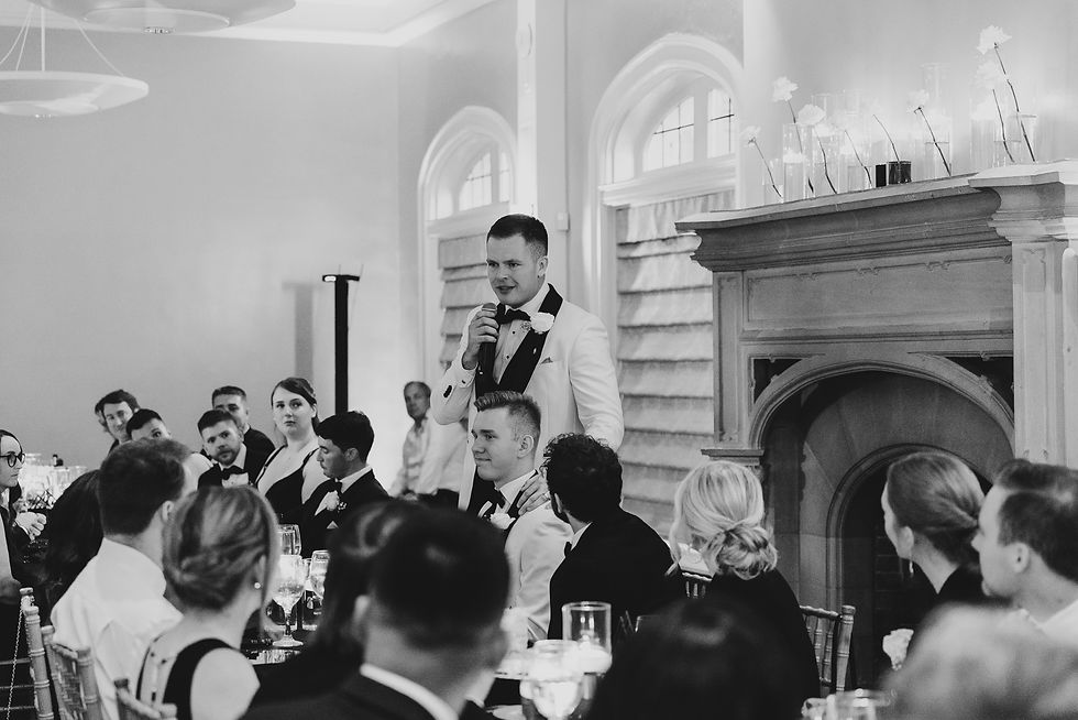 Candid wedding photography at Laurel Hall