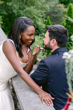 newfields engagement photography