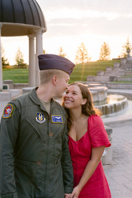 Coxhall Garden Engagement Photography
