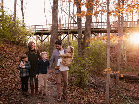 Candid family photos in Fishers, Indiana capturing parents and children enjoying time together