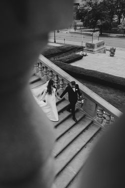 Downtown Indianapolis Wedding Photos