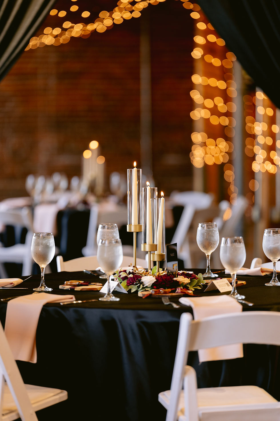 romantic wedding photo at Mill Top wedding venue Indiana