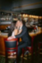 Luxury-inspired Indianapolis engagement session blending architecture and meaningful locations