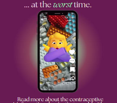 Birth Control negativity is going viral...at the worst time.