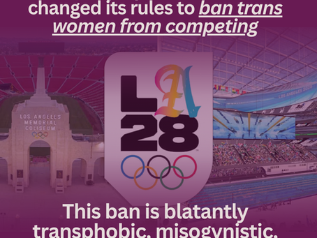 New Olympic Ban on Transgender Athletes is Discrimination Disguised as Protection