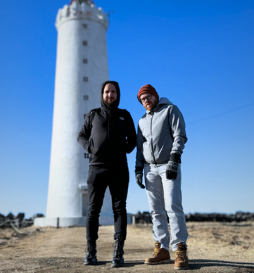 Frosti Jonsson and Gasper Selko aka Bistro Boy & X.U.L in Reykjavik 