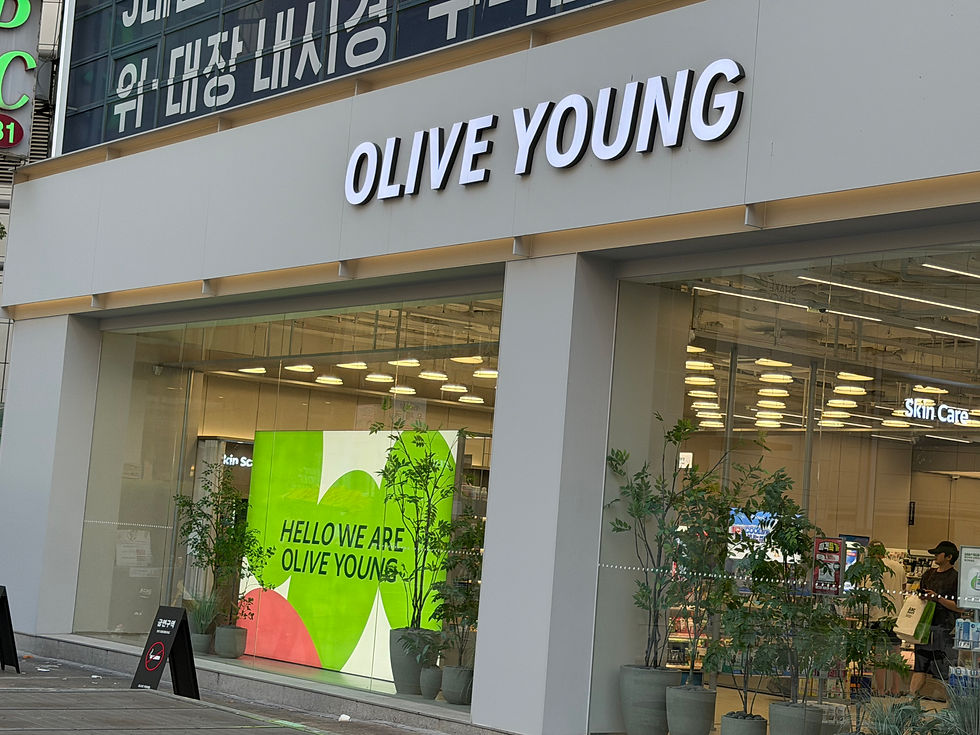 경기 분당 올리브영 서현중앙점, 스킨스캔·스칼프스캔 존에서 초이스디엑스로 피부 체크하기
