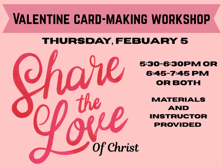 Valentine Card-Making Workshop