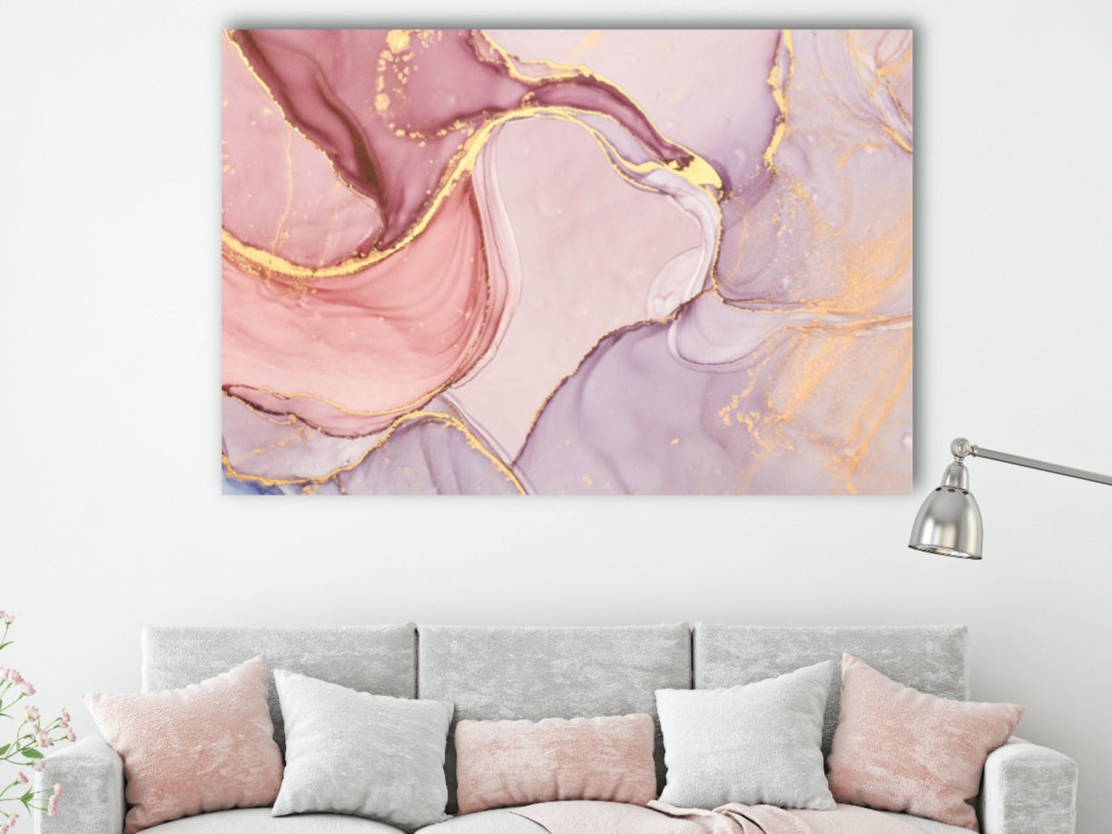 Abstract pink