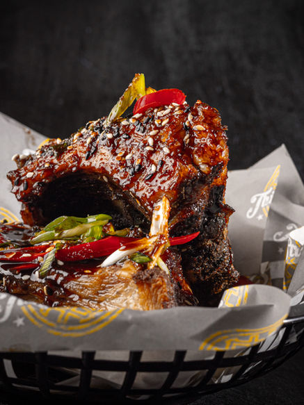 Slow-cooked Chinese ribs at Thief Street in Manchester