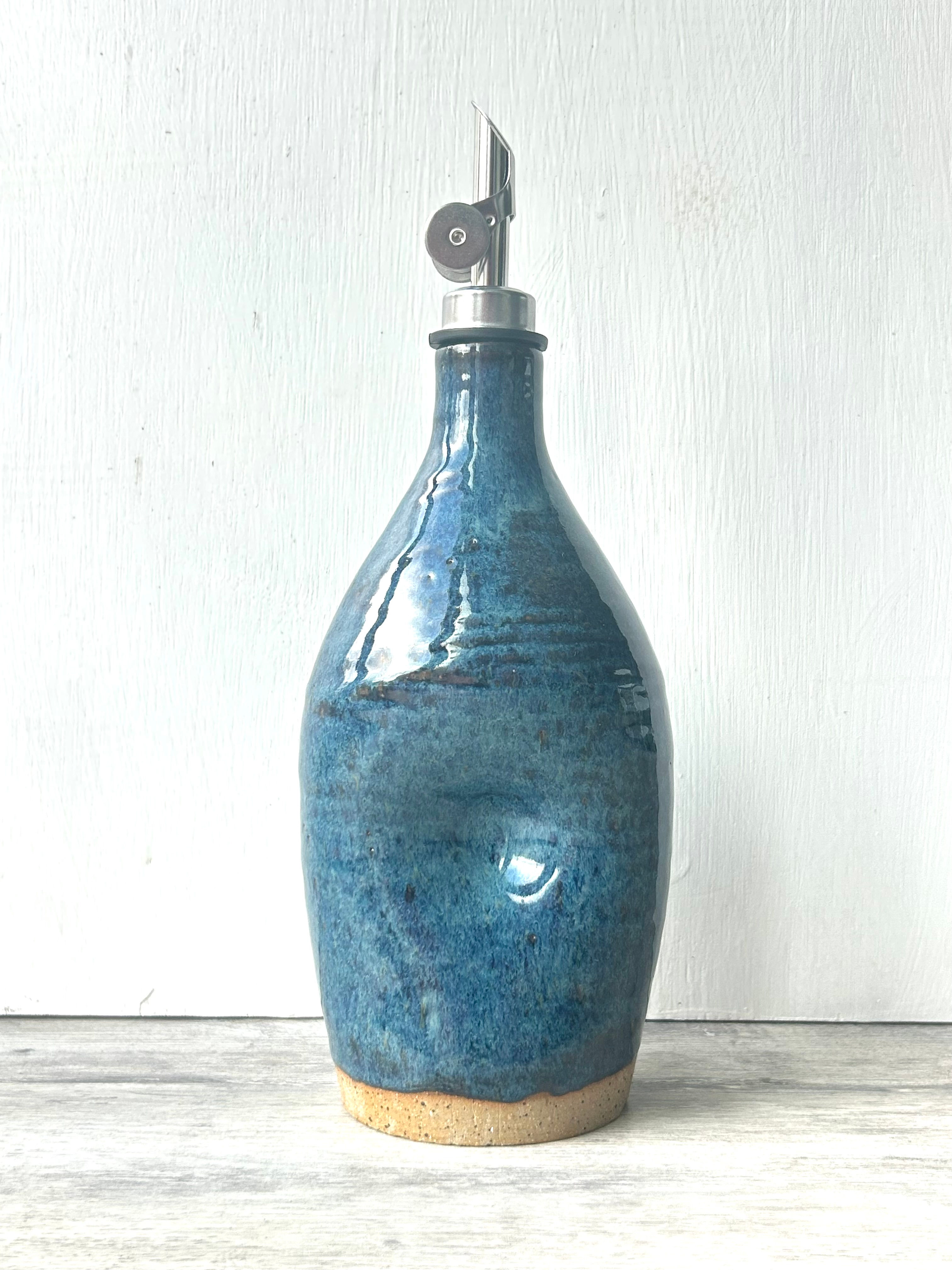 Olive Oil Pourer - Night Sky Blue