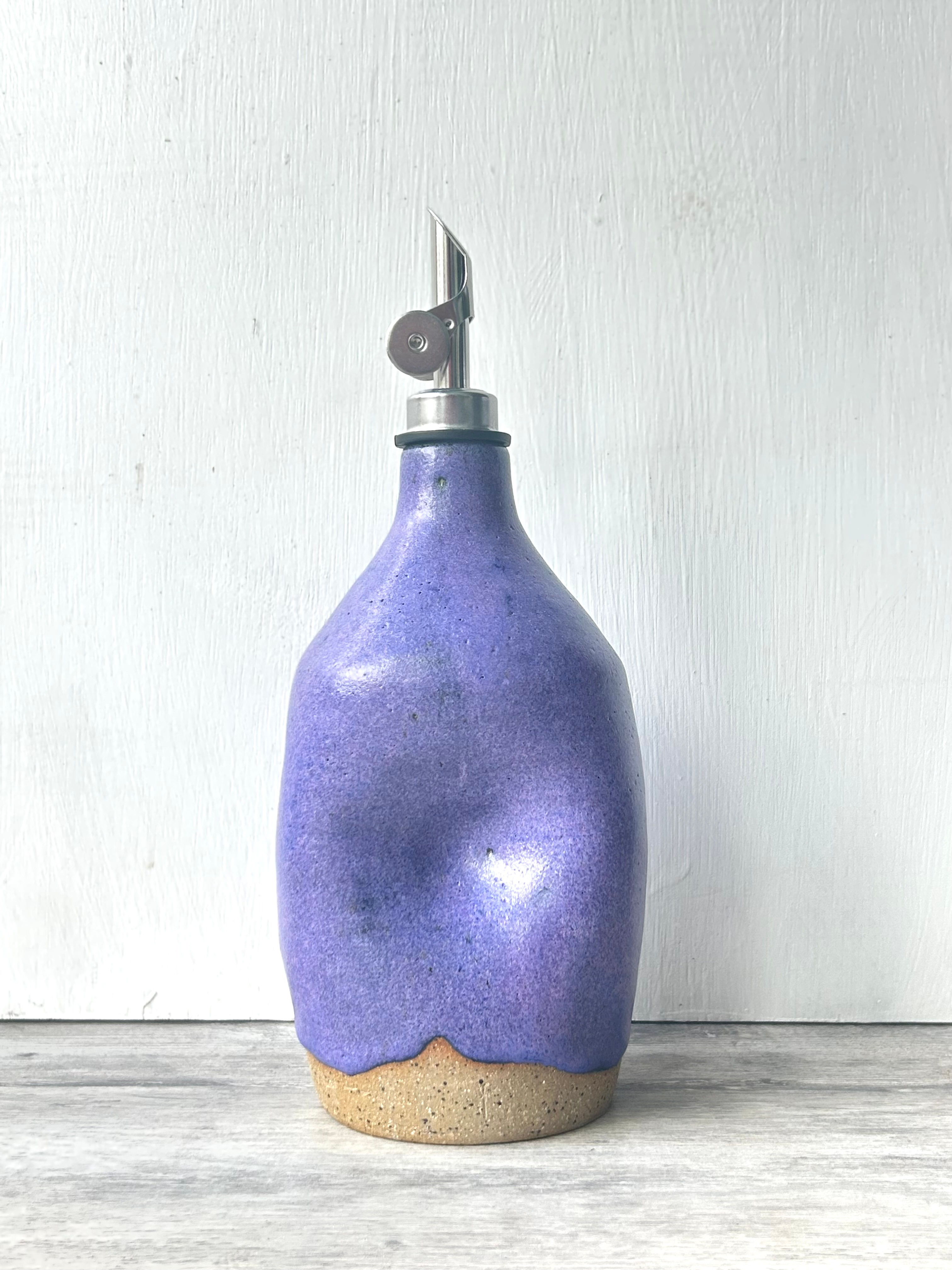 Olive Oil Pourer - Smokey Purple