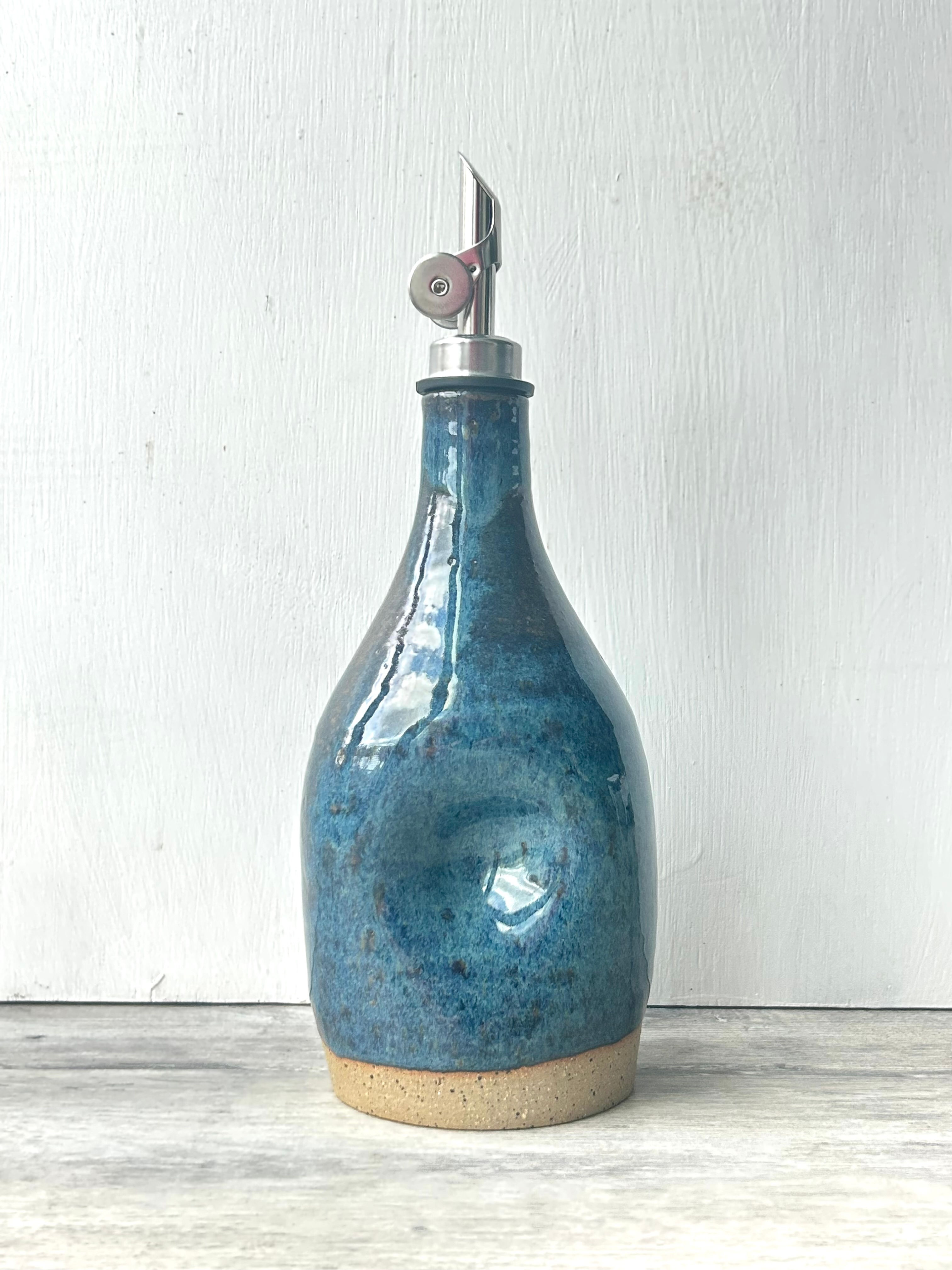 Olive Oil Pourer - Night Sky Blue