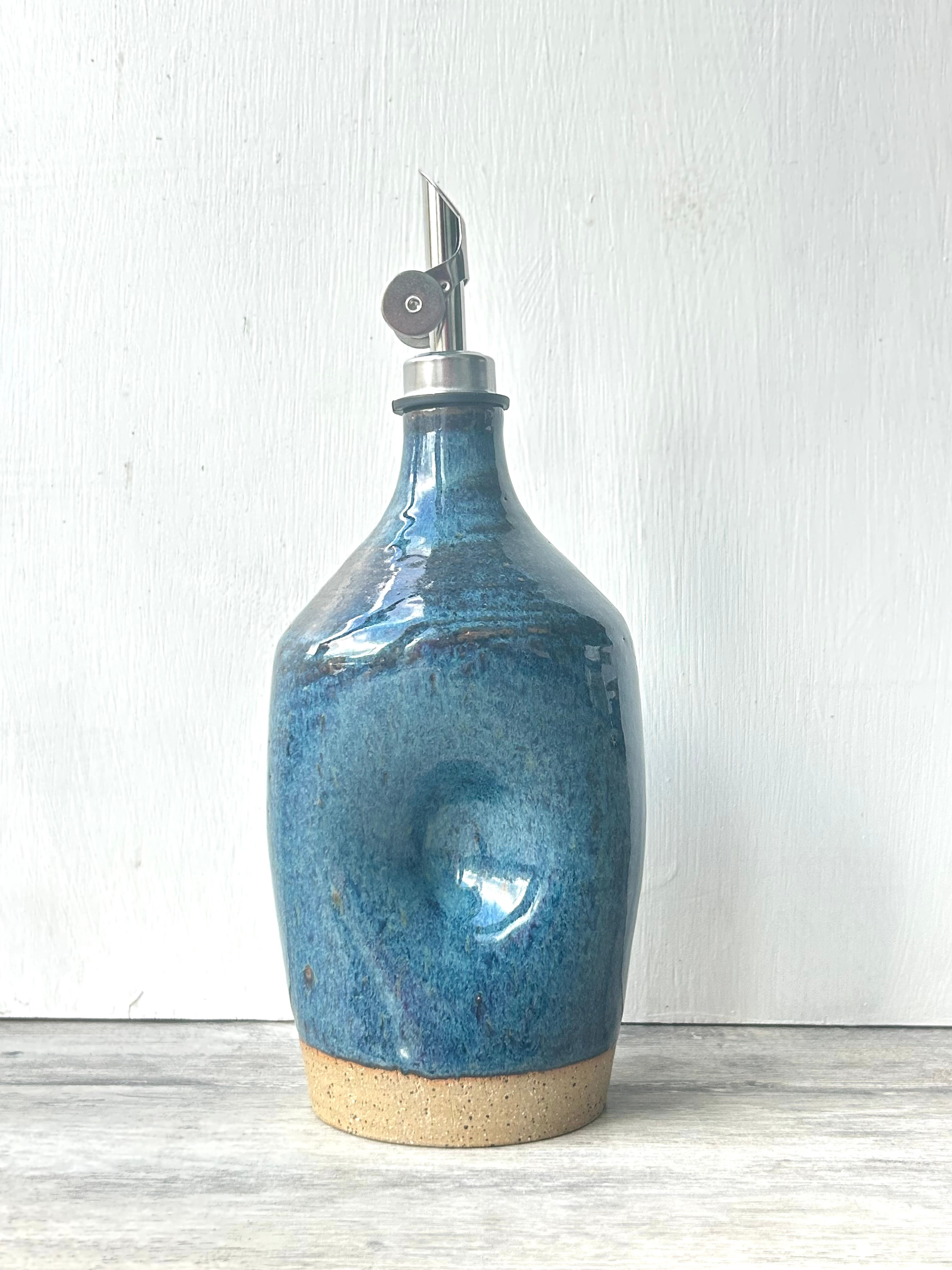 Olive Oil Pourer - Night Sky Blue