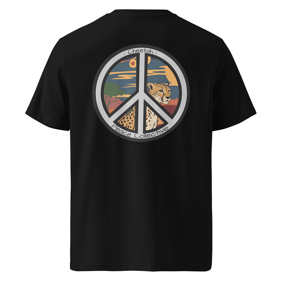 Thumbnail: Cheetah Unisex organic cotton t-shirt