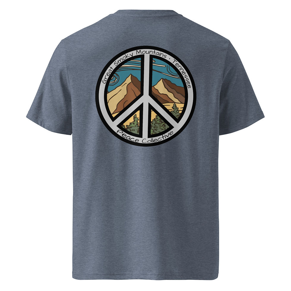 Thumbnail: Smokey Mountain organic cotton t-shirt