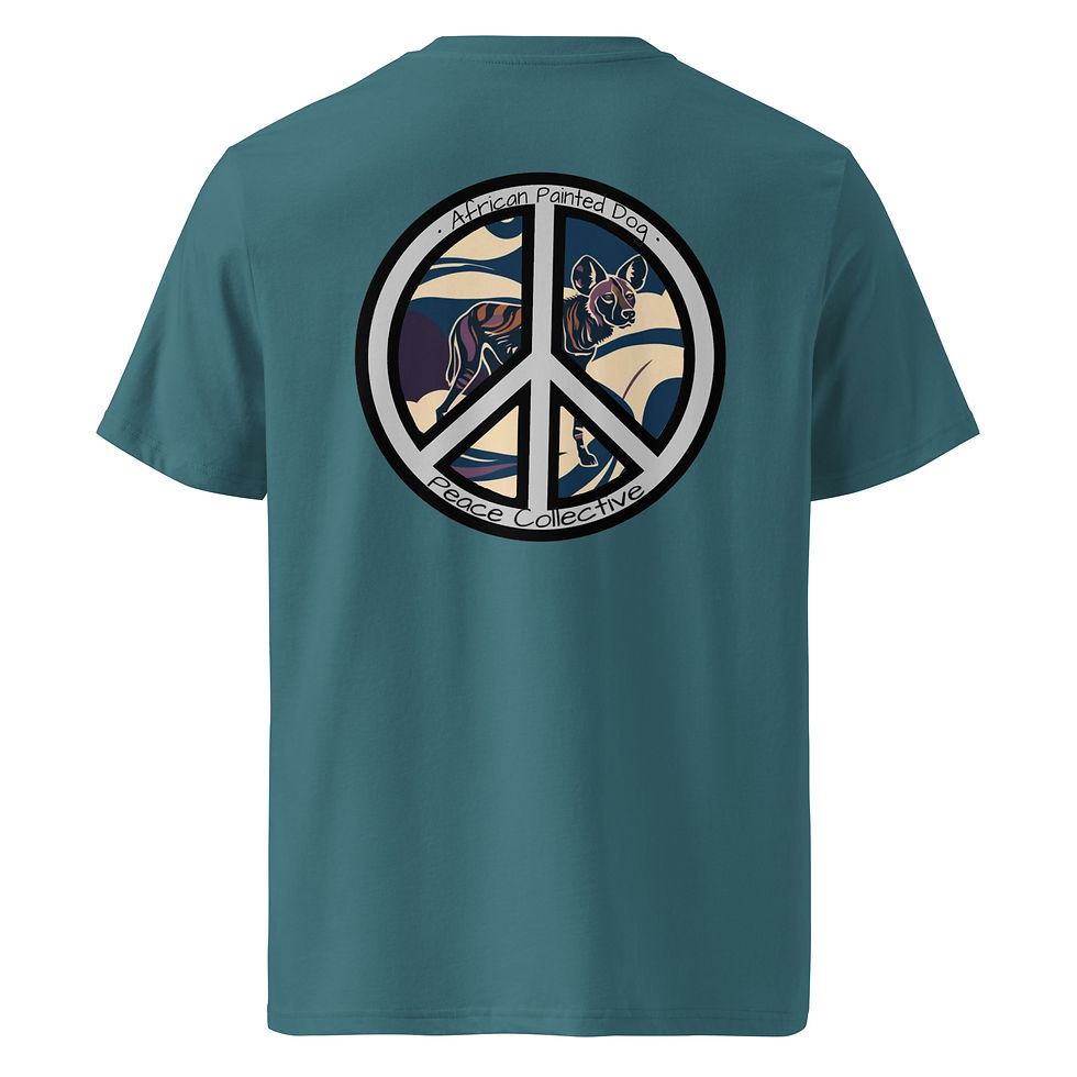 Thumbnail: Painted dog organic cotton t-shirt