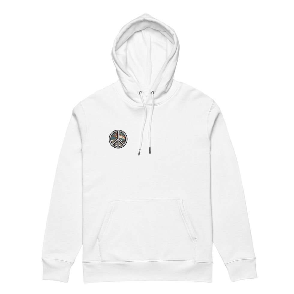 Thumbnail: Peace Co unisex essential eco hoodie
