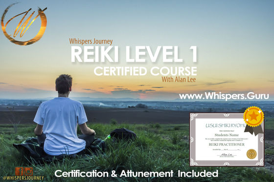 Reiki Level 1 Certification and Attunement Online Classes