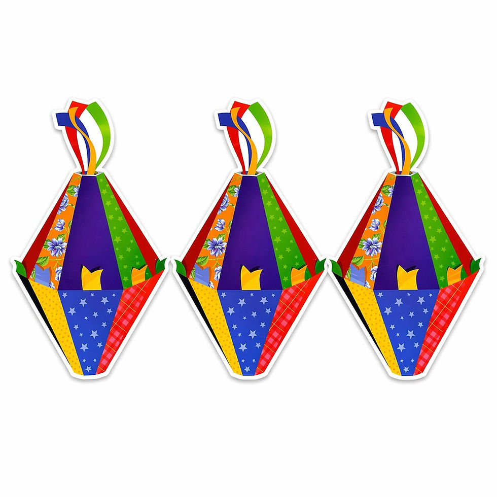 Miniatura: Kit 3 Enfeite Junino  
