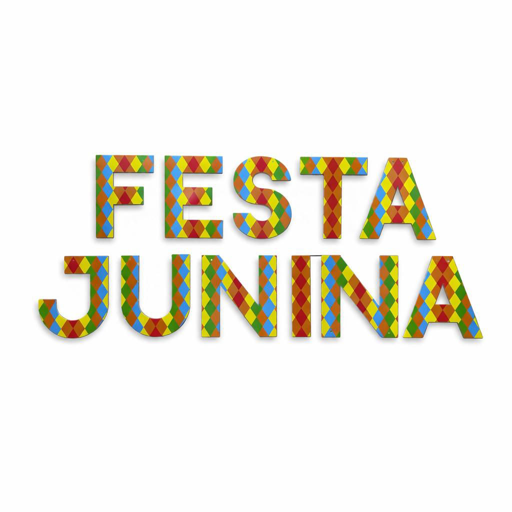 Letreiro “Festa Junina”