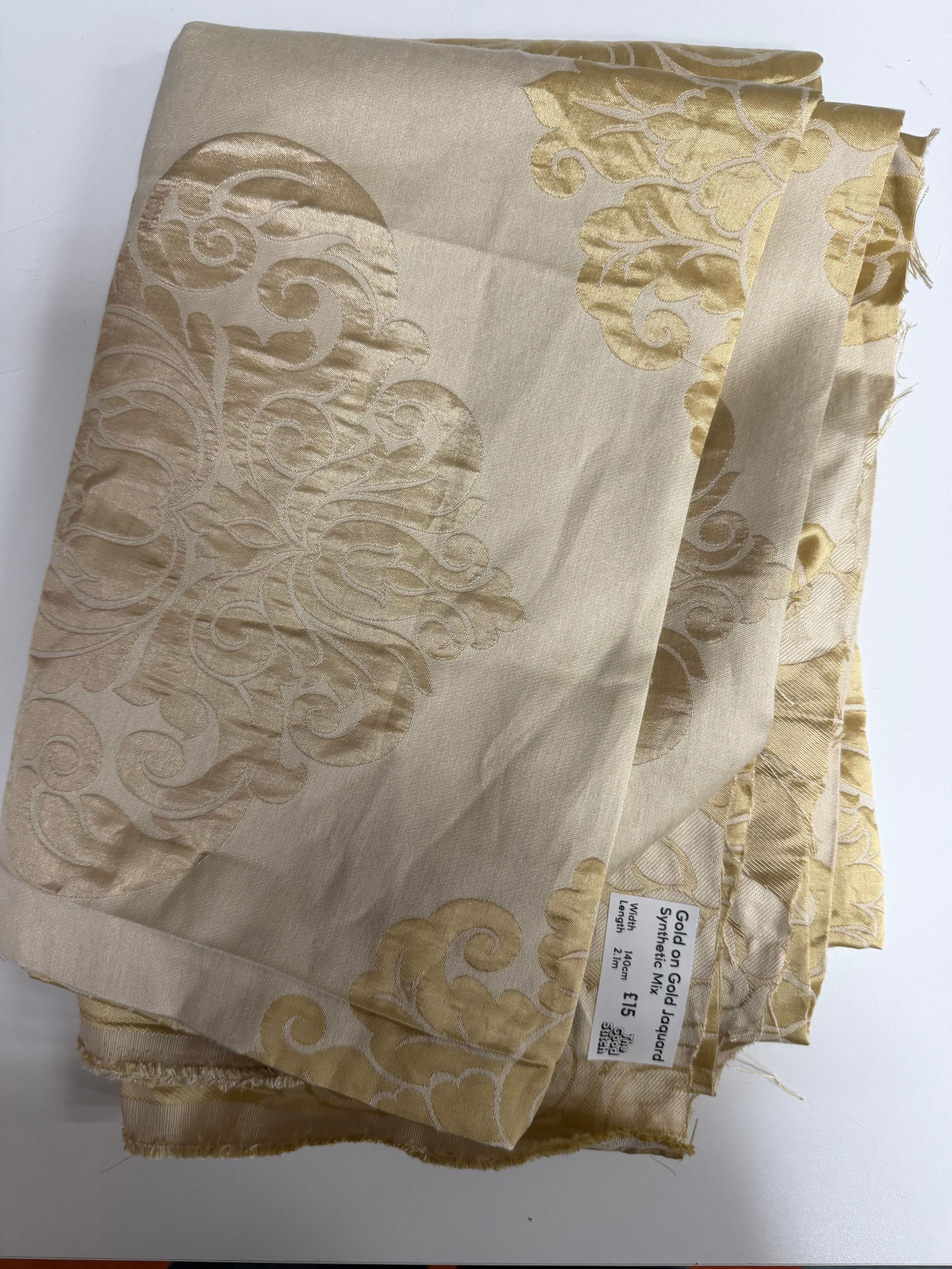 Gold on Gold Jacquard