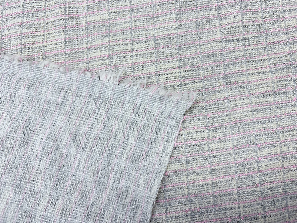 Thumbnail: Pink & Silver Sweater Knit