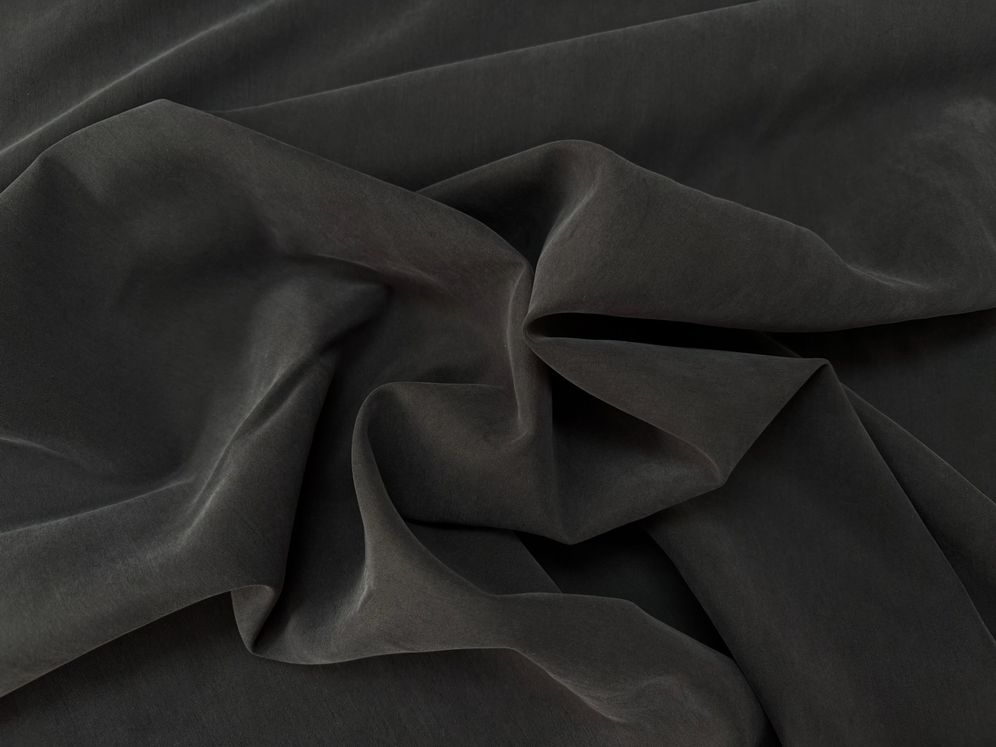 Black Stonewashed Cupro