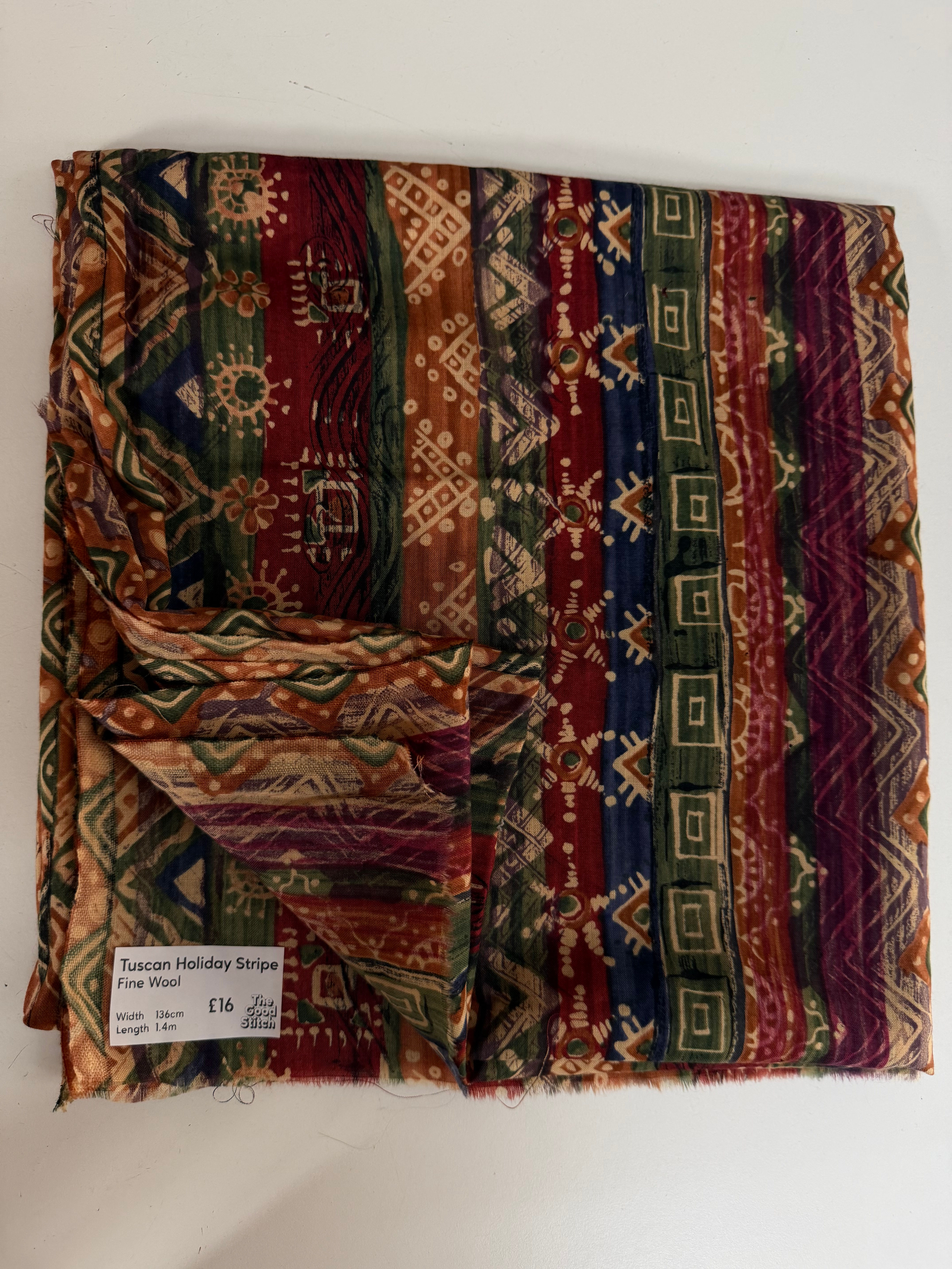 Tuscan Holiday Stripe