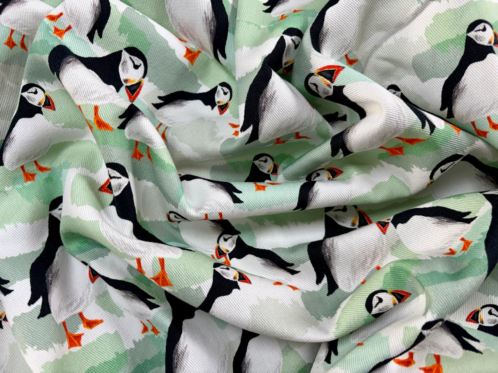 Puffins on the Green