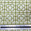 Thumbnail: Green Retro Mosaic Flowers by Art Gallery Fabrics