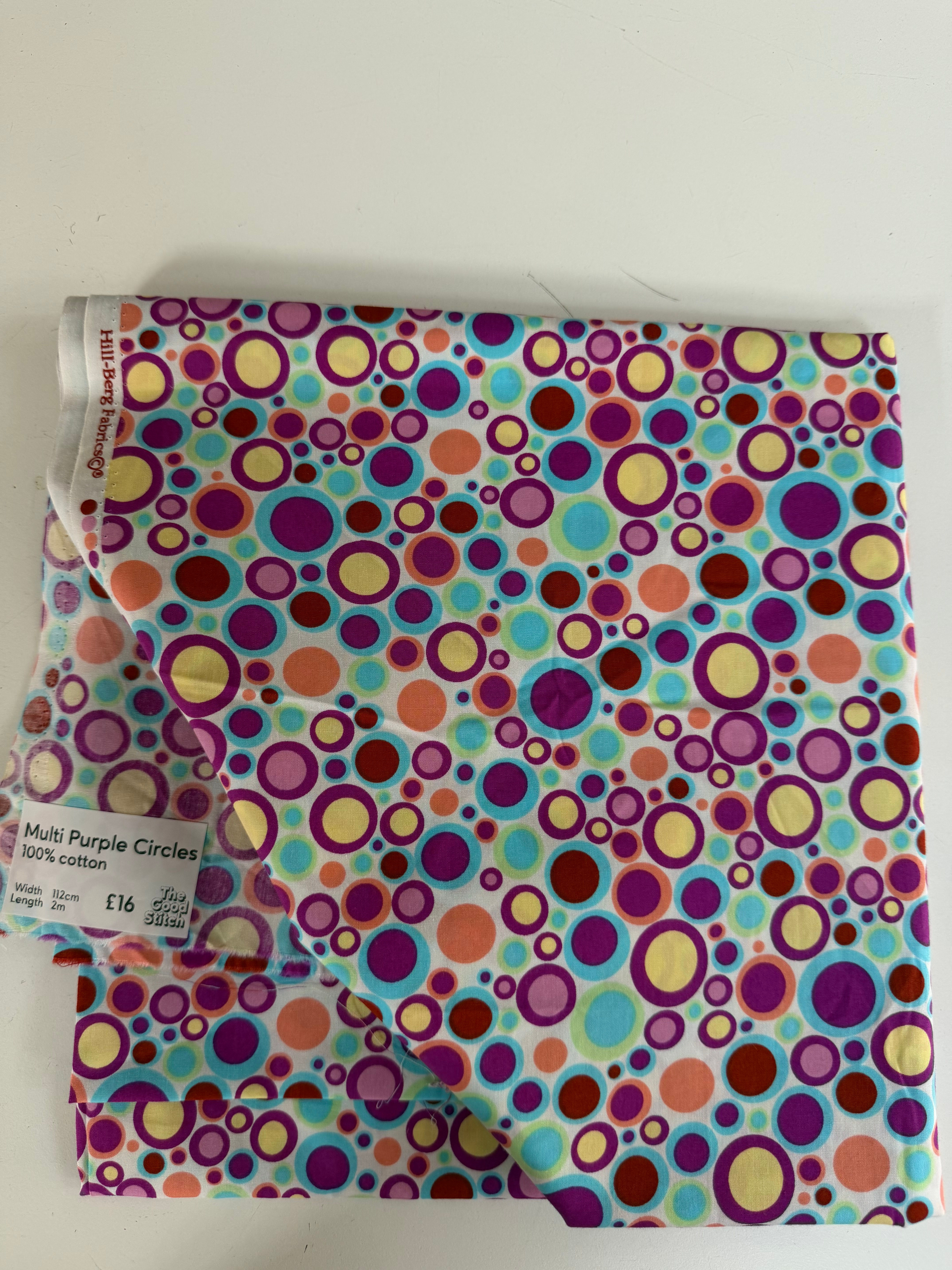 Multi Purple Circles