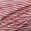 Thumbnail: Red Narrow Stripes on Ecru Knit