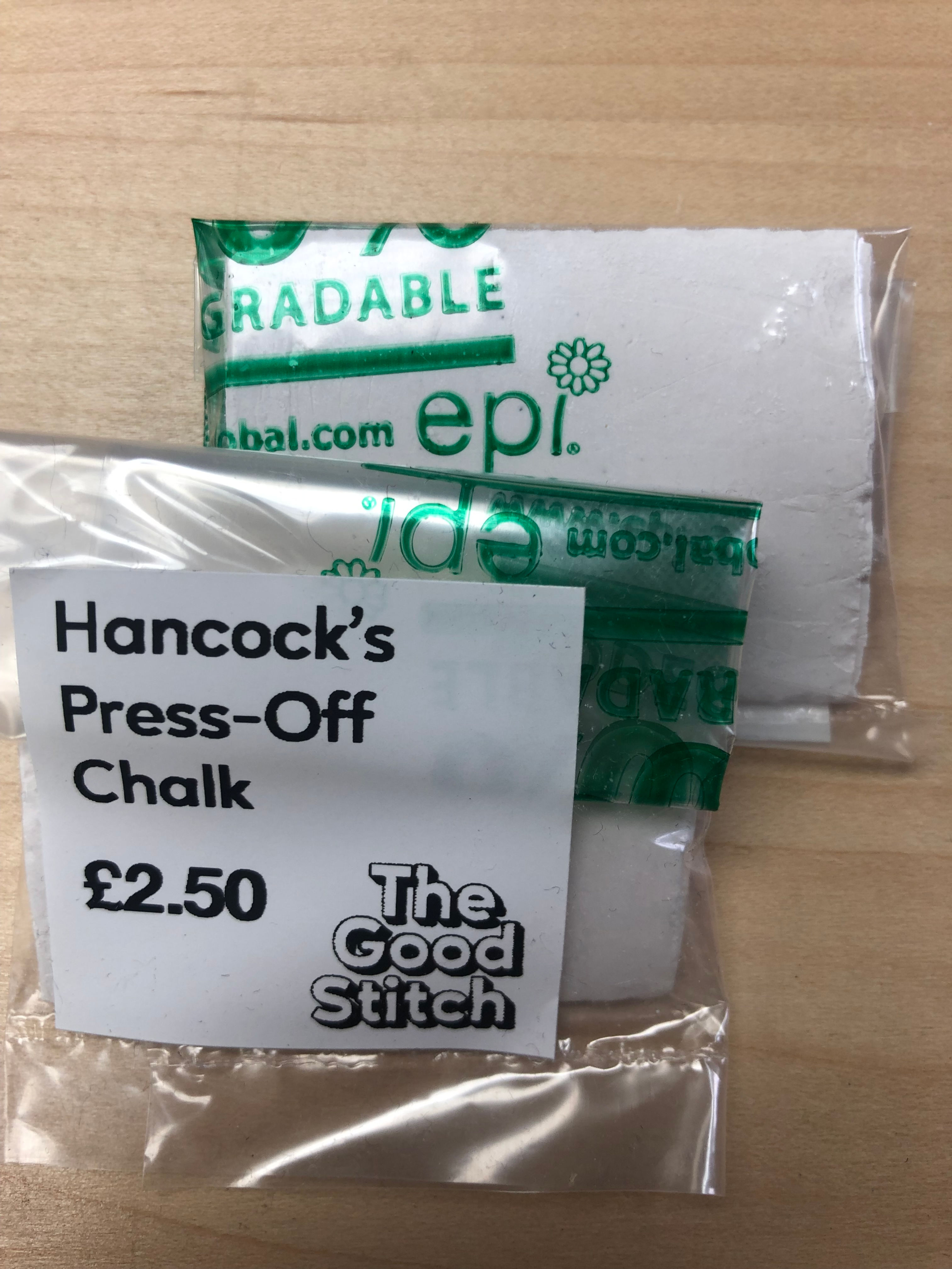 Hancocks Press Off Chalk