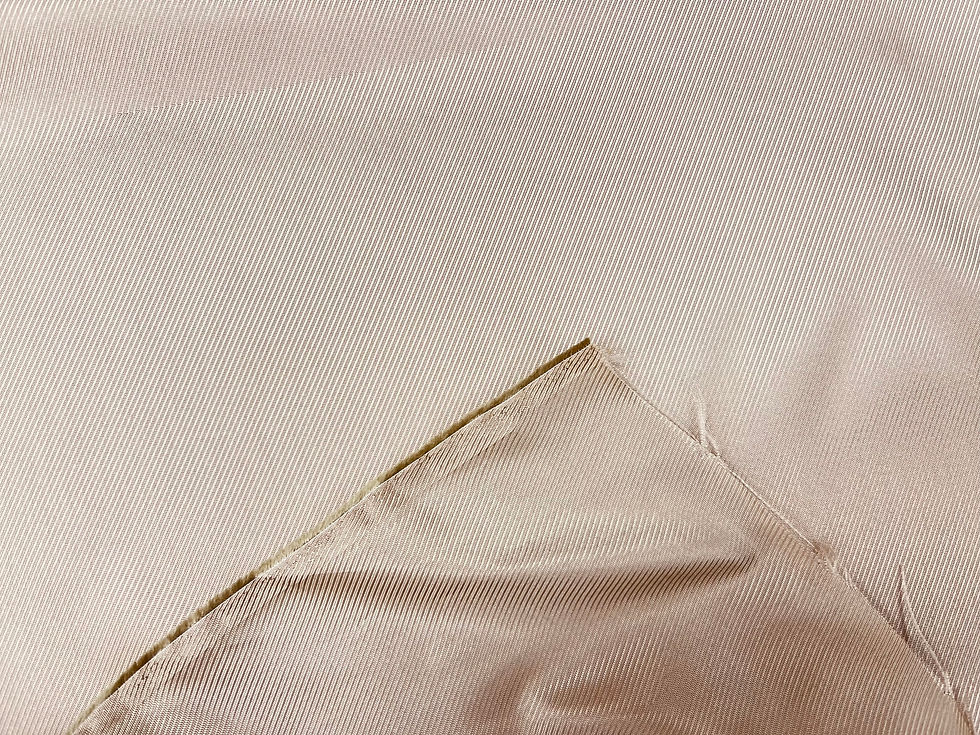 Thumbnail: Champagne Twill Viscose Lining
