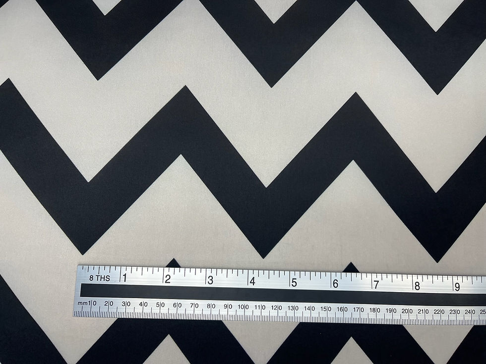 Thumbnail: Black & White Chevron Stripes Lining