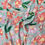 Thumbnail: Coral & Lilac Flowers on Duck Egg Green Viscose