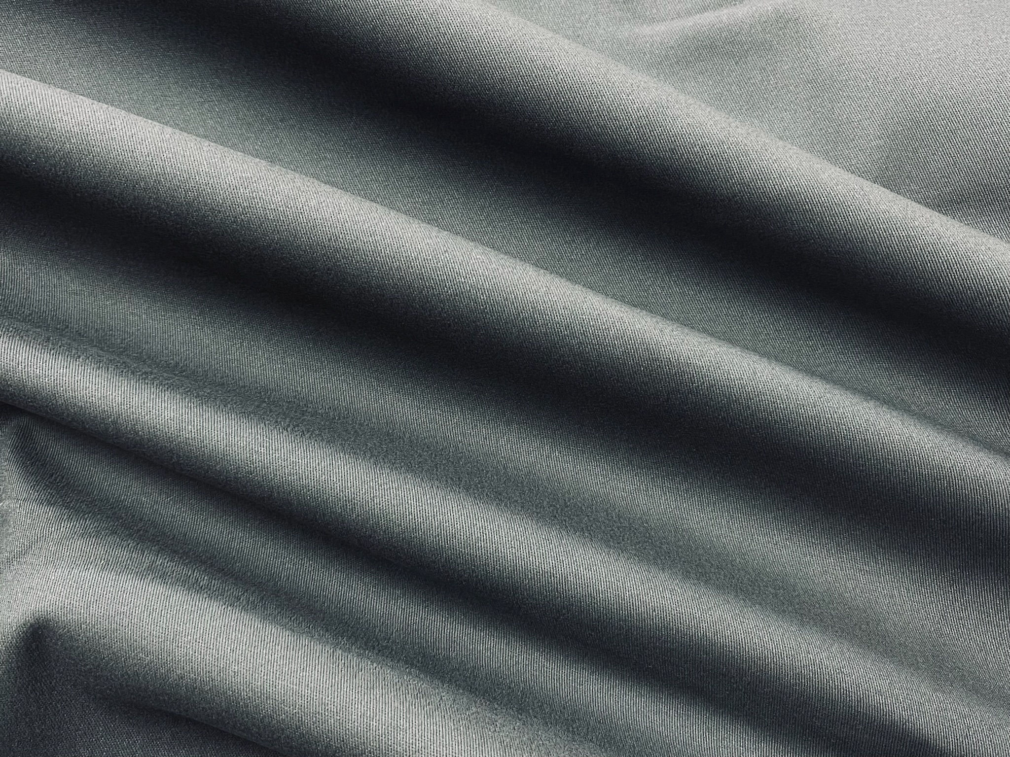 Khaki Green-Grey Stretch Drill