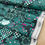 Thumbnail: Teal & Roses Grid by Art Gallery Fabrics